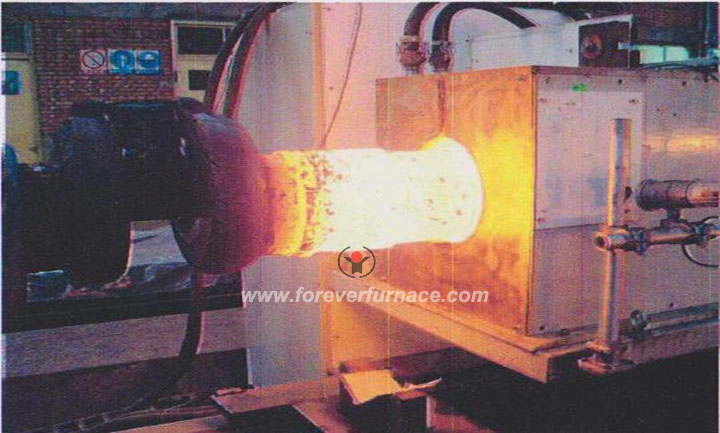 Shaft induction hardening heat treatment furnace