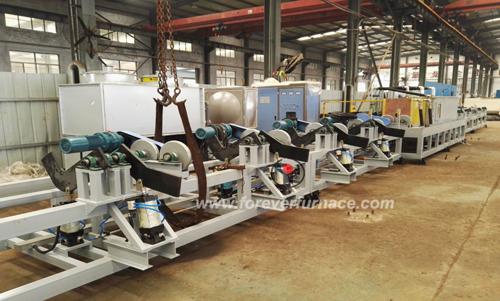 Steel pipe annealing machine