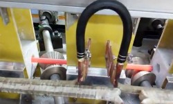 Torsion bar heat treatment line