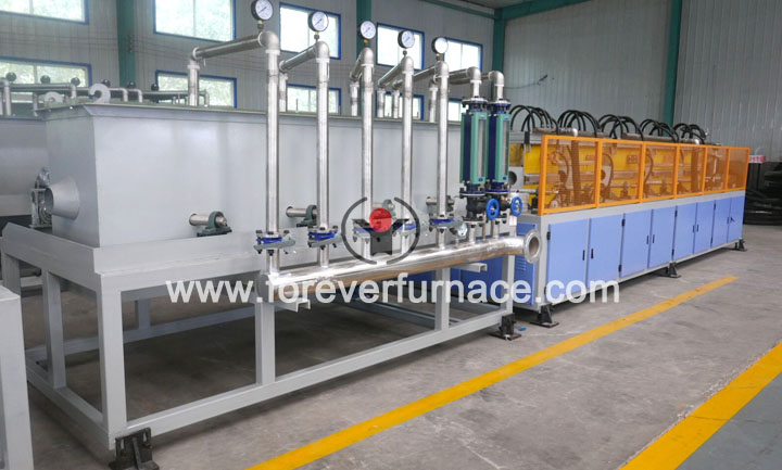 line pipe heat treatment machine