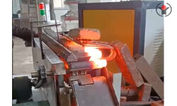 Special part or end induction heating furnace