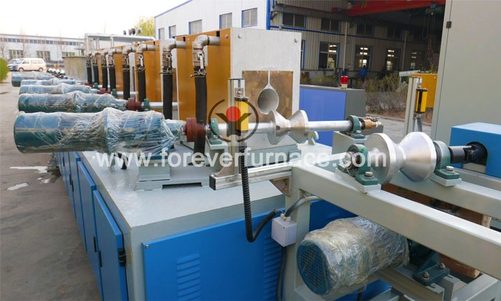 Tubing heat treatment line