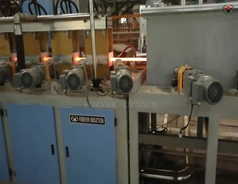 Grinding Rod Induction Heat Treatment Production line manufacturer