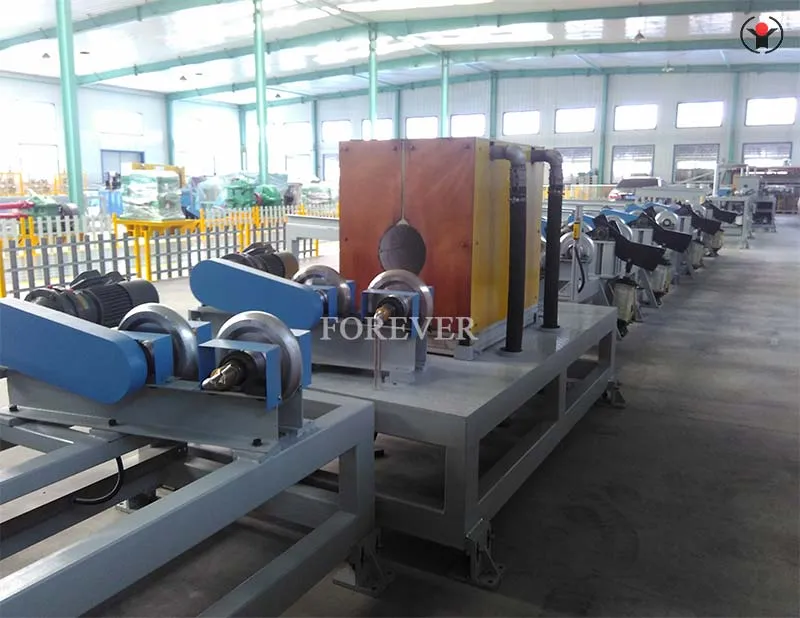 Steel pipe online weld induction annealing equipment