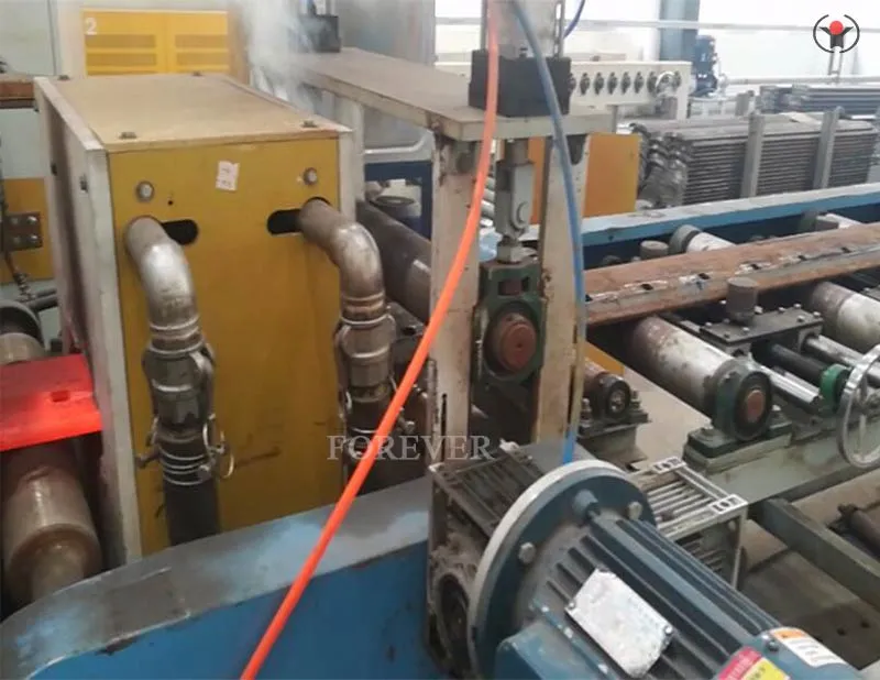 Steel plate induction hardening and tempering equipment,steel plate induction qunch and temper line supplier,steel slab induction heat treatment furnace supplier