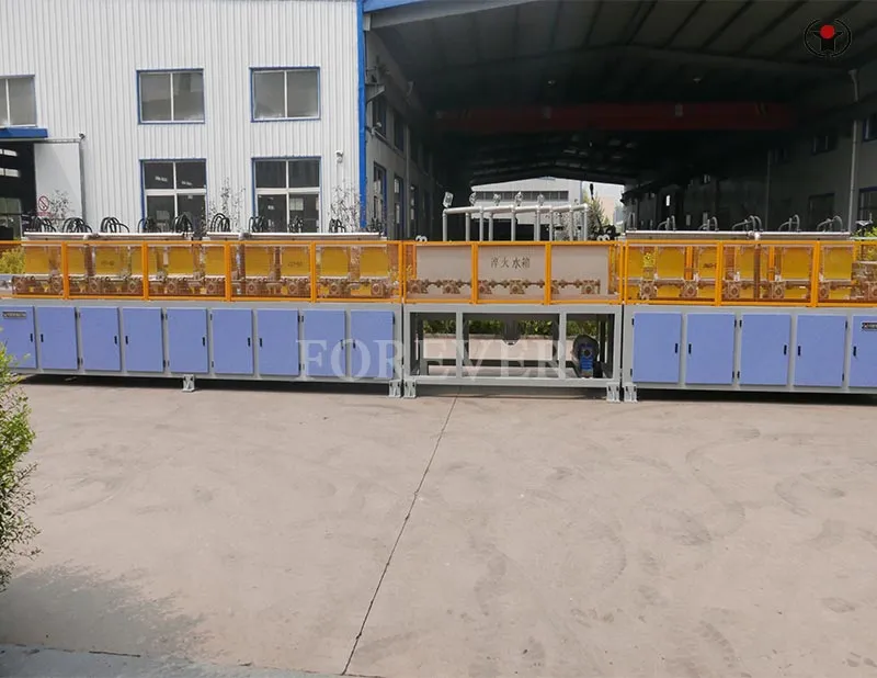 threaded bar Induction hardening & tempering machine