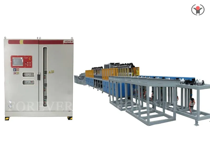 Steel bar induction quenching and tempering equipment