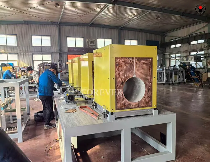Oil casting induction hardening and tempering production line supplier