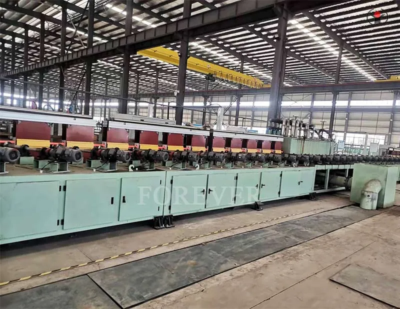 Medium frequency induction heat treatment furnace