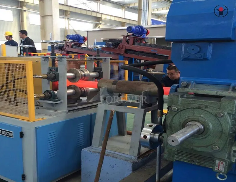 Full automatic steel ball forged & rolling making machine