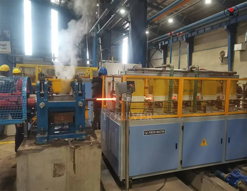 Forging & hot rolling steel ball induction heating furnace manufacturer