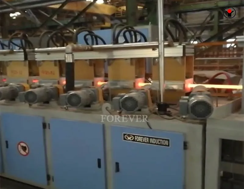 steel Rebar hot rolling induction heating furnace manufacturer