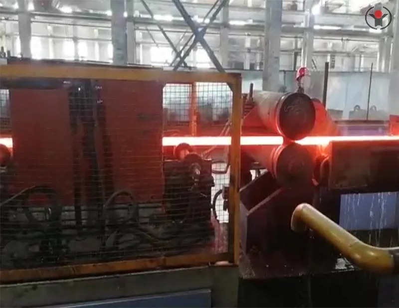 Grinding rod induction heat treatment equipment