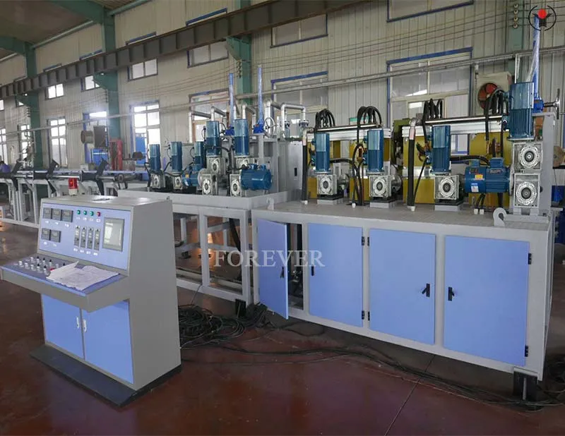 steel bar quenching and tempering heat treatment line