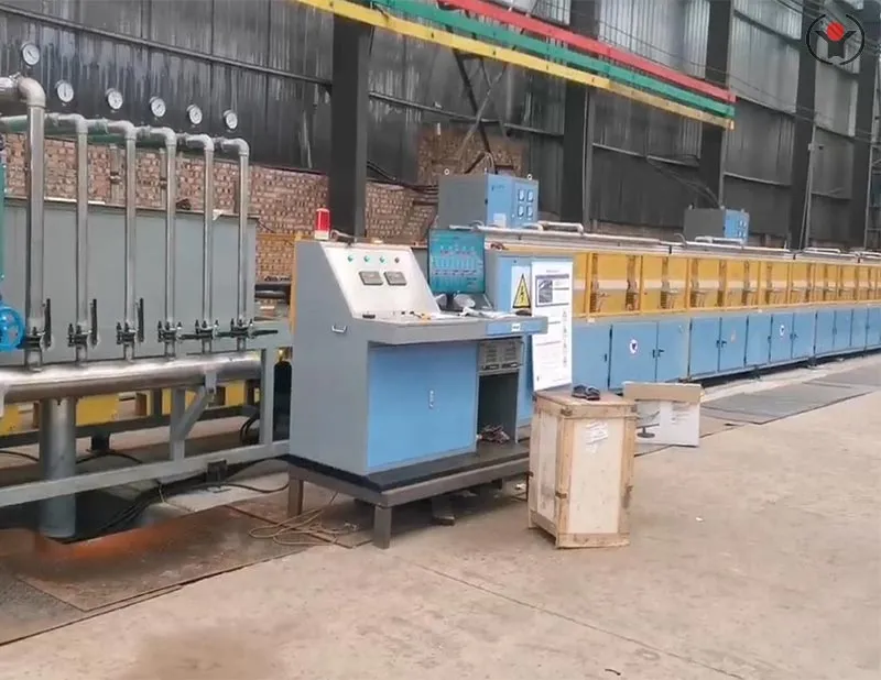 steel bar quenching and tempering production line