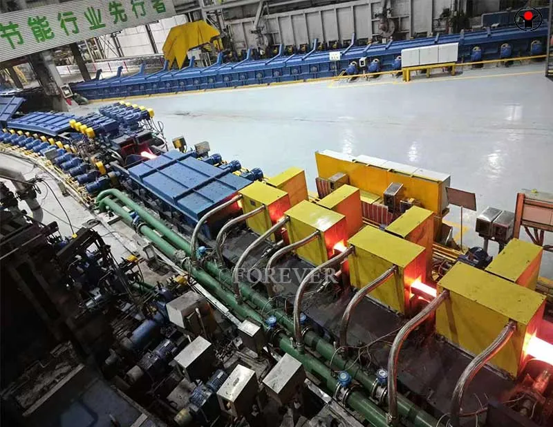 IGBT Billet Induction Reheating Furnace for Metal Forging & Hot Rolling Processing