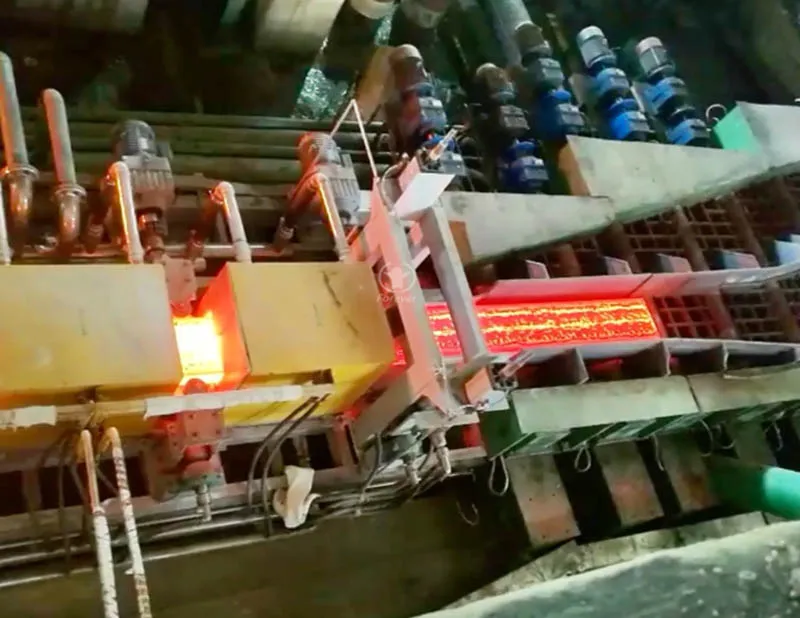 Induction Heat Treatment Line for Steel Billet