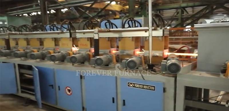 Rebar Induction Hardening Heat Treatment Machine