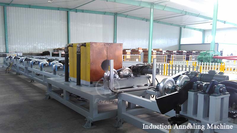 Stainless Steel Pipe Induction Annealing Normalizing Machine