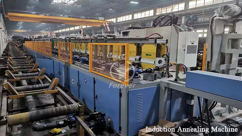Steel pipe heat treatment induction annealing equipment