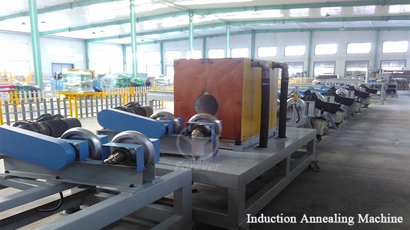 Steel pipe online weld induction annealing equipment