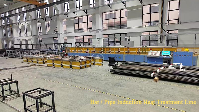 Round Bar Induction Quenching and Tempering Equipment