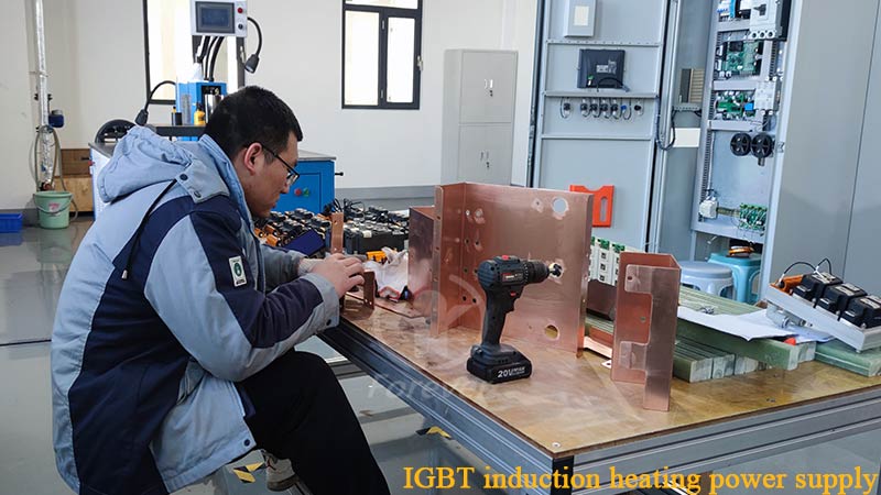 IGBT medium frequency induction heating power supply