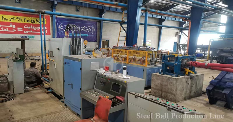 Brazilian steel ball customer visits factory for consultation