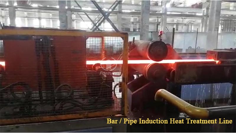 Long Bar Induction Heat Treatment Machine
