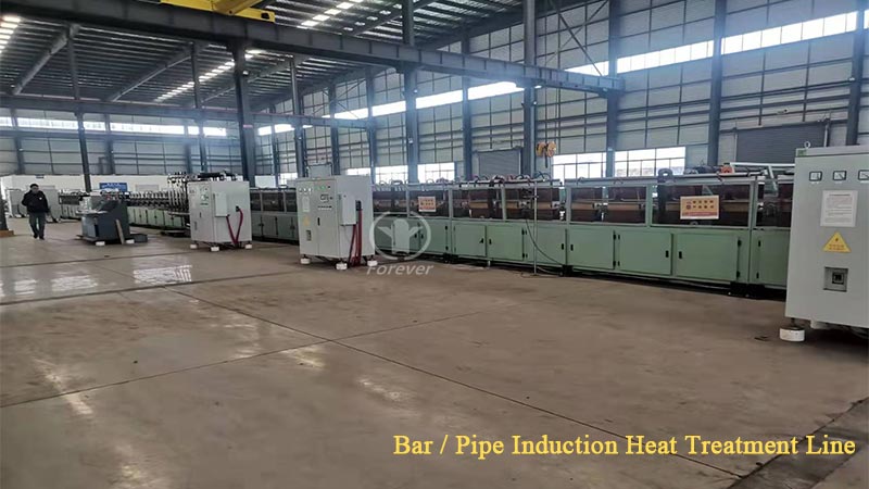 long bar induction heat treatment equipment