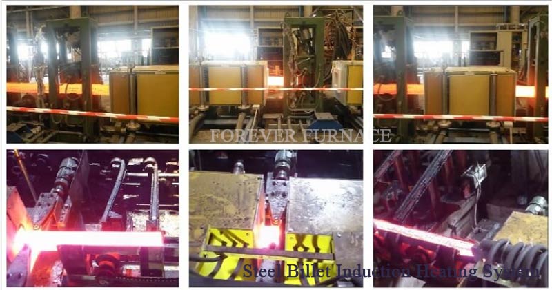 steel billet induction preheating system