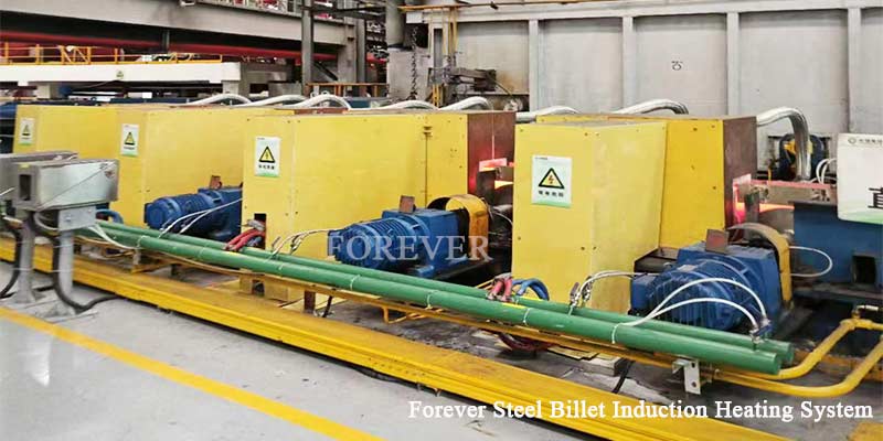 Source factory of steel billet induction heating machine