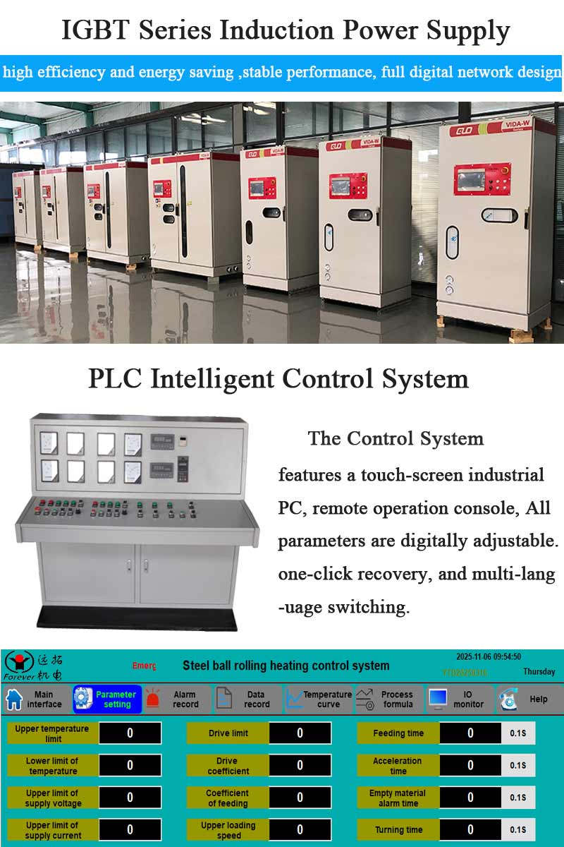 Steel Billet Induction Heating Production Line