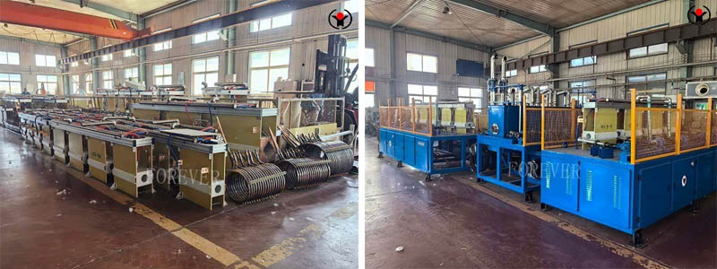 Titanium rod heat treatment furnace