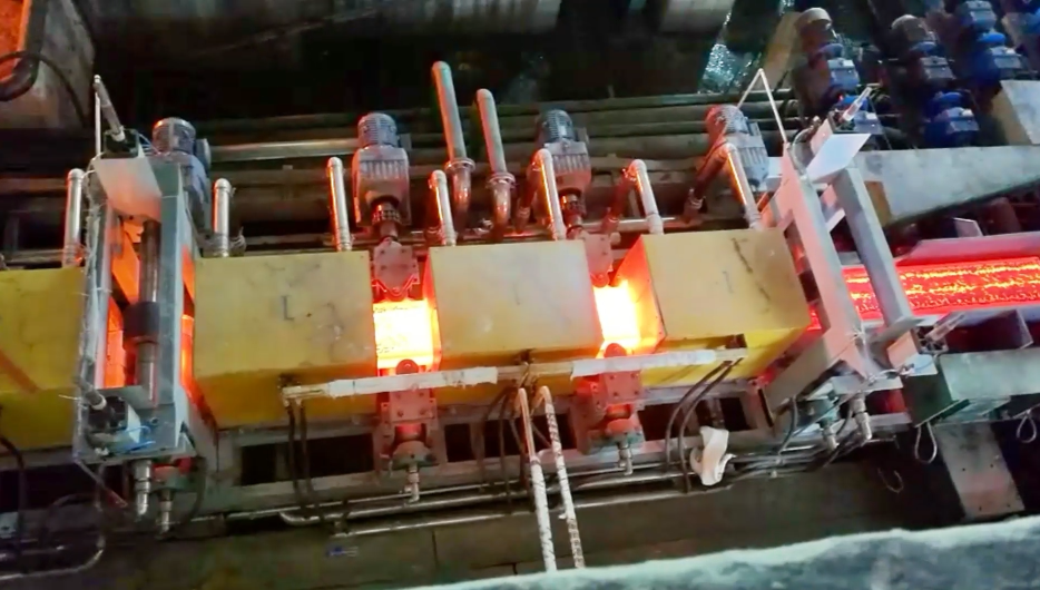 Delivers Custom Automatic Billet Induction Heating System for Steel Billet Forging