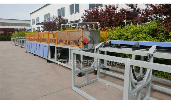 Automatic medium frequency heat treatment equipment conditioning production line