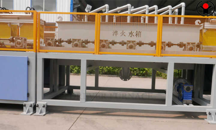 Rectangular steel quenching equipment