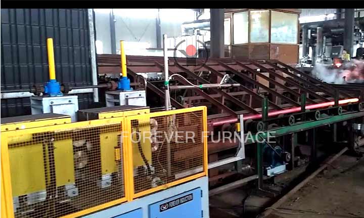 Steel bar forging diathermy furnace