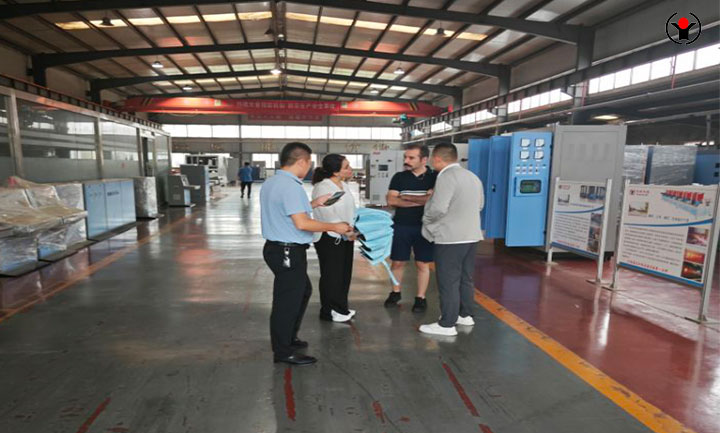 Iranian customers visit our company