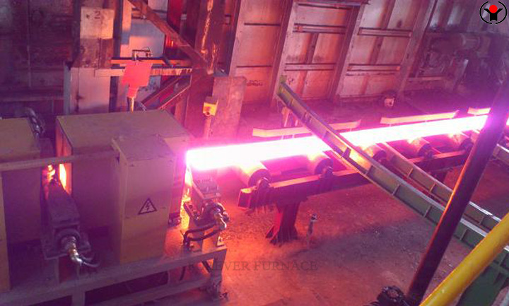 steel billet reheating electric induction furnace