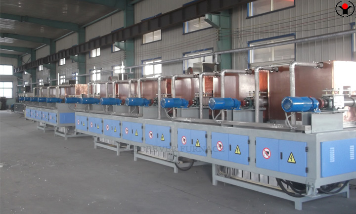 Characteristics of induction reheating furnace for steel billets
