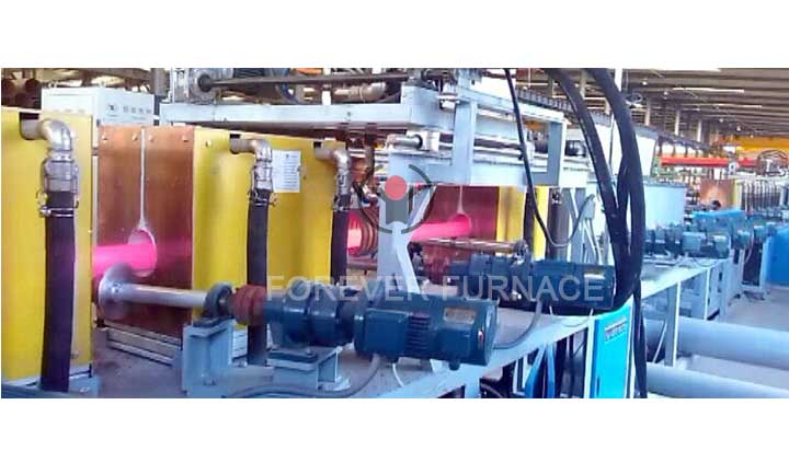 Induction heat treatment equipment for steel pipes